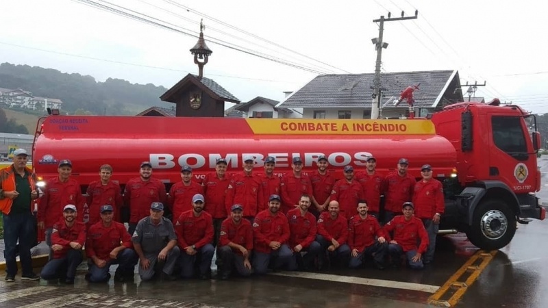 Bombeiros Voluntários de Treze Tílias completam 29 anos de atuação comunitária
