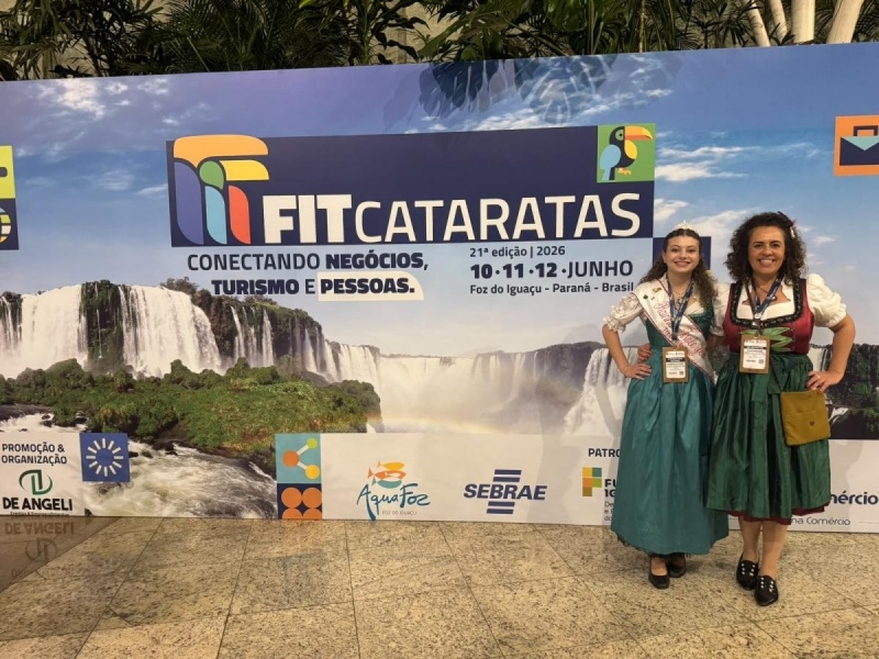 Secretaria de Cultura, Turismo e Esporte de Treze Tílias participa da FIT Cataratas