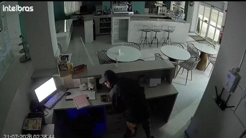 Estabelecimento comercial de Treze Tílias registra quatro furtos em menos de cinco meses