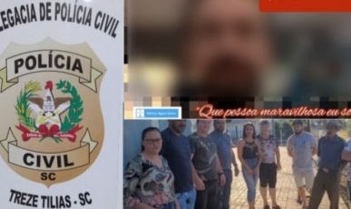 Suspeito de aplicar golpes na compra e venda de veículos em Treze Tílias e região é preso no litoral 