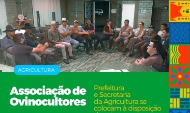 Ovinocultores de Salto Veloso se reúnem com Secretaria de Agricultura e CMDR para discutir a criação de uma associação