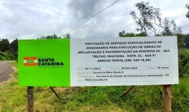 TCE de Santa Catarina vai revisar os contratos de obras de infraestrutura do Estado
