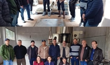 Produtores de ovinos e caprinos de Iomerê, participam de visita técnica em Chapecó