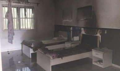 Incêndio atinge clínica em Ibicaré e é controlado por funcionários e pacientes