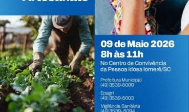 Iomerê realiza mais uma edição da Feira da Agricultura Familiar e Artesanato