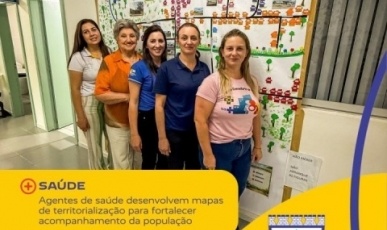 Macieira organiza atenção básica com mapas de territorialização nas UBSs