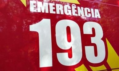 Motociclista fica ferido após colisão com carro na SC-355, em Videira