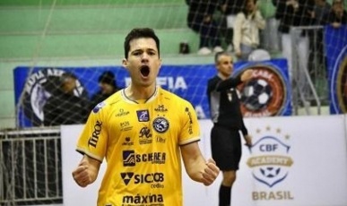 Joaçaba Futsal empata com o América e segue invicto na LNF Silver