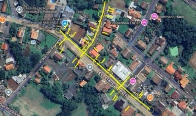 Celesc fará desligamentos programados nesta sexta-feira (15) na Avenida Afonso Dresch para ativação da nova rede elétrica em Treze Tílias