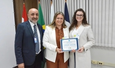 NAF Unoesc é destaque nacional com premiações em Seminário Contábil e Fiscal