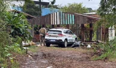 Polícia Civil prende homem suspeito de homicídio com extrema violência em Joaçaba