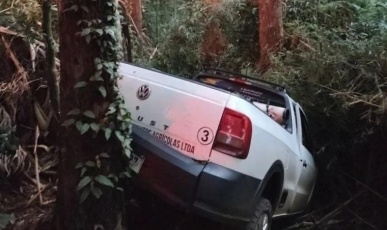 Morre no hospital motorista que sofreu grave acidente no interior de Fraiburgo