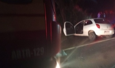 Grave acidente na BR-282 deixa um morto e um ferido grave no Oeste