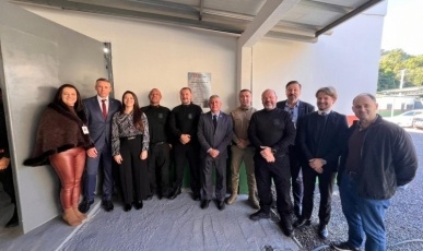 Governo de SC inaugura ampliação do Presídio Regional de Videira com 144 novas vagas