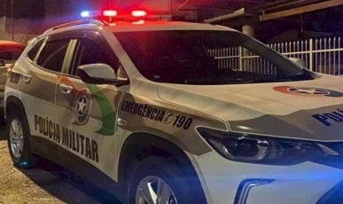 Polícia Militar cumpre mandado de apreensão em Joaçaba