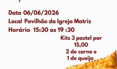 Ingressos para pastelada beneficente em prol do Hospital Santa Juliana de Salto Veloso seguem à venda