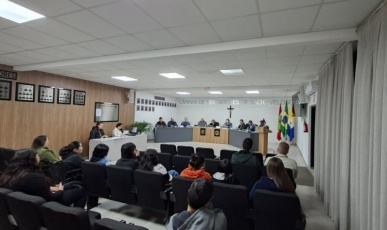 Vereador solicita mudança de faixa de pedestres no centro de Salto Veloso
