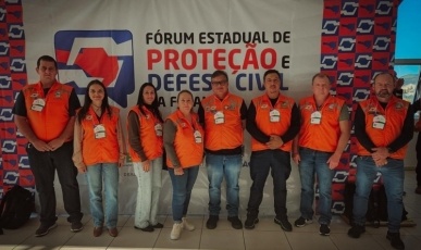 Coordenador da Defesa Civil de Ibicaré participa de fórum estadual para aprimorar ações de prevenção a desastres