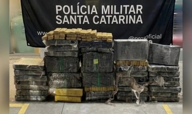 Operação integrada apreende 700 kg de maconha em União da Vitória