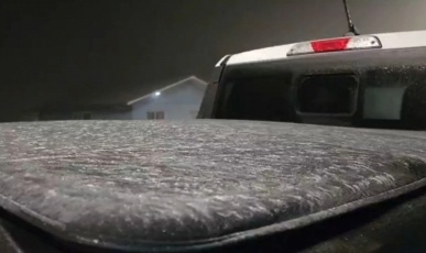 Geada cobre cidades da Serra Catarinense e São Joaquim registra -4,7°C