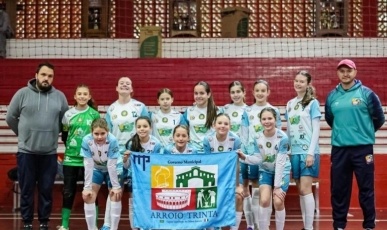 Arroio Trinta conquista vaga histórica no estadual no JESC após 13 anos de espera