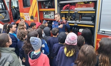 Corpo de Bombeiros Militar de SC lança “Operação Alerta Vermelho” para prevenir incêndios domésticos através da educação infantil
