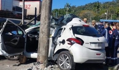 Acidentes de trânsito com mortes marcam o sábado(4) em Santa Catarina