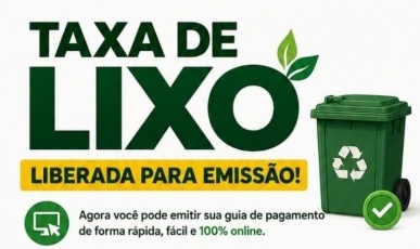 Ibicaré libera emissão da Taxa de Coleta de Lixo 2026