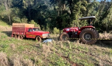 Trabalhador morre em acidente com trator no Oeste