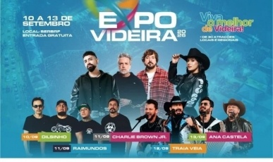 Expo Videira lança programação completa com novidades e entrada gratuita